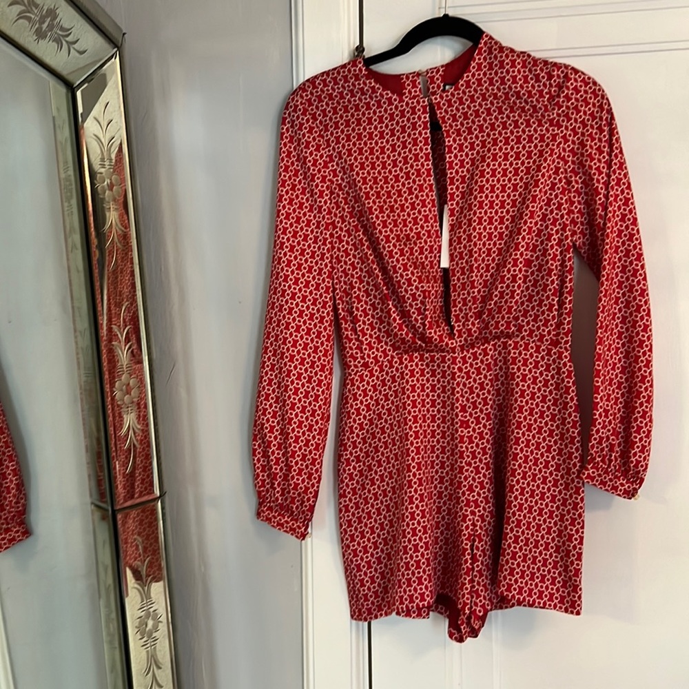 Alexis romper - hook and eye closure